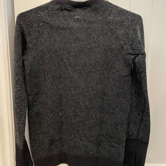 Lululemon Long Sleeve Sweater Black/Grey - Size S - Picture 2 of 4